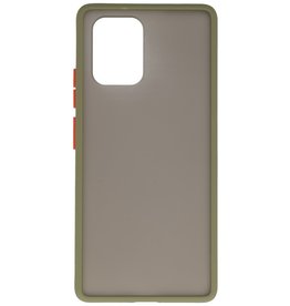 Kleurcombinatie Hard Case voor Samsung Galaxy A81 / Note 10 Lite Groen
