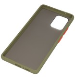 Kleurcombinatie Hard Case voor Samsung Galaxy A81 / Note 10 Lite Groen