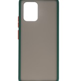 Kleurcombinatie Hard Case voor Samsung Galaxy A81 / Note 10 Lite Donker Groen