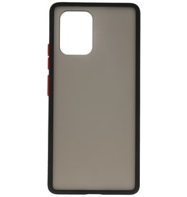 Farbkombination Hard Case für Samsung Galaxy A91 Schwarz