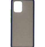 Kleurcombinatie Hard Case voor Samsung Galaxy A91 / S10 Lite Blauw