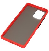 Farvekombination Hård taske til Samsung Galaxy A91 rød