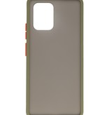 Farbkombination Hard Case für Samsung Galaxy A91 Grün