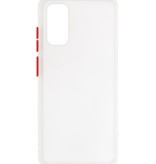 Farvekombination Hård taske til Galaxy S20 / 5G Transparent
