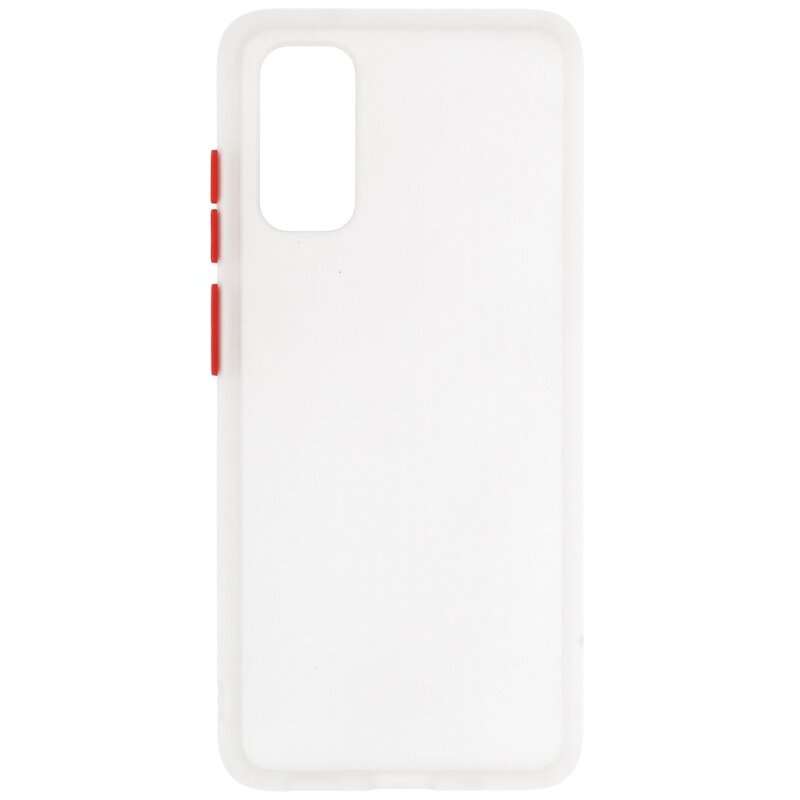 Combinazione di colori Custodia rigida per Galaxy S20 / 5G trasparente