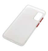 Combinazione di colori Custodia rigida per Galaxy S20 / 5G trasparente