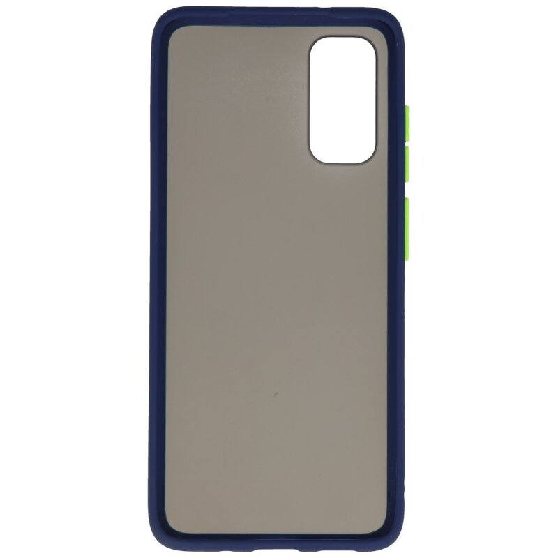 Kleurcombinatie Hard Case voor Galaxy S20 / 5G Blauw