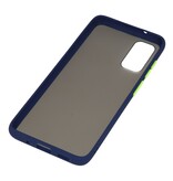 Kleurcombinatie Hard Case voor Galaxy S20 / 5G Blauw