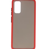 Combinazione di colori Custodia rigida per Galaxy S20 / 5G rosso