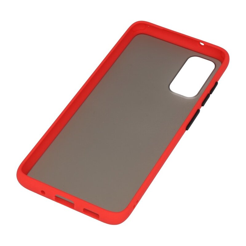 Combinazione di colori Custodia rigida per Galaxy S20 / 5G rosso