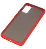 Combinazione di colori Custodia rigida per Galaxy S20 / 5G rosso