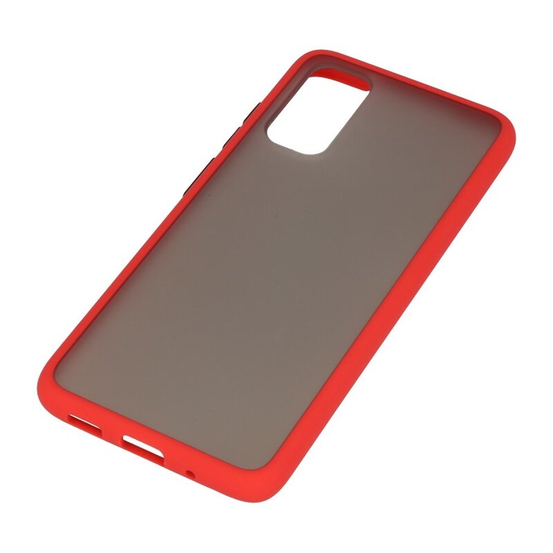 Combinazione di colori Custodia rigida per Galaxy S20 / 5G rosso