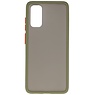 Color combination Hard Case for Galaxy S20 / 5G Green