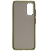 Color combination Hard Case for Galaxy S20 / 5G Green