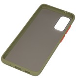 Color combination Hard Case for Galaxy S20 / 5G Green