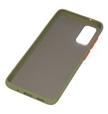 Color combination Hard Case for Galaxy S20 / 5G Green