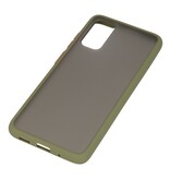 Color combination Hard Case for Galaxy S20 / 5G Green