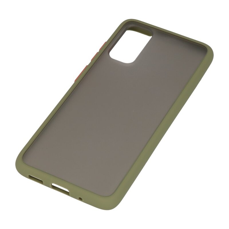 Combinazione di colori Custodia rigida per Galaxy S20 / 5G verde