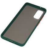 Color combination Hard Case for Galaxy S20 / 5G Dark Green