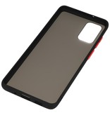 Combinación de colores Estuche rígido para Galaxy S20 Plus / 5G Negro