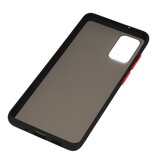 Combinazione di colori Custodia rigida per Galaxy S20 Plus / 5G nero