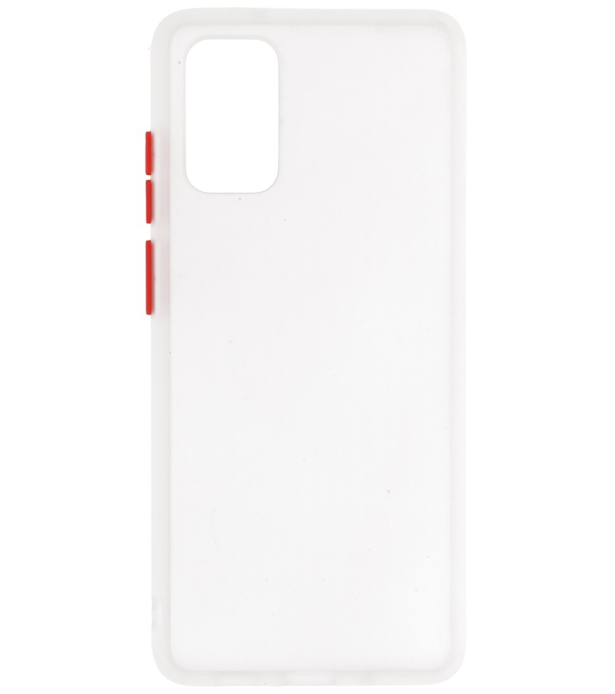 Farvekombination Hård taske til Galaxy S20 Plus / 5G Transparent