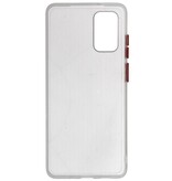 Combinación de colores Estuche rígido para Galaxy S20 Plus / 5G Transparente