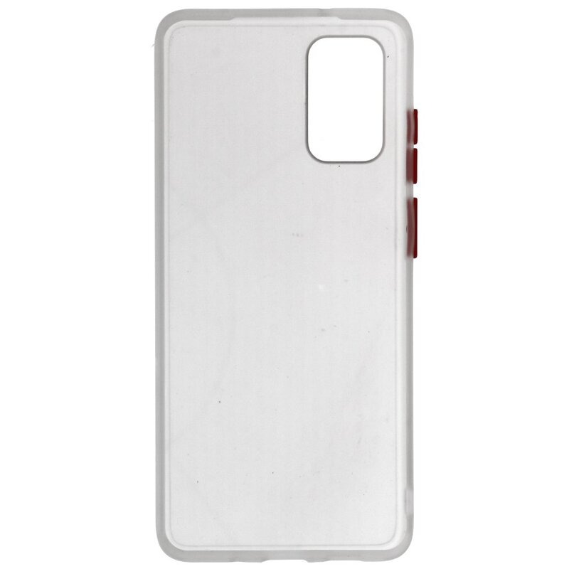 Kleurcombinatie Hard Case voor Galaxy S20 Plus / 5G Transparant