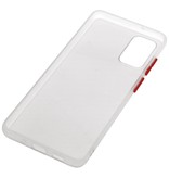 Kleurcombinatie Hard Case voor Galaxy S20 Plus / 5G Transparant