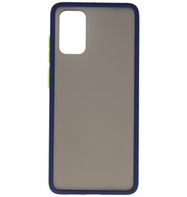 Combinación de colores Estuche rígido para Galaxy S20 Plus / 5G Azul