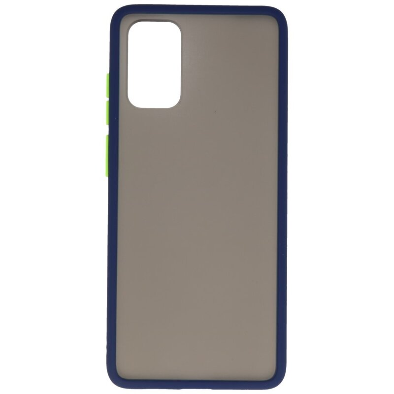 Combinación de colores Estuche rígido para Galaxy S20 Plus / 5G Azul