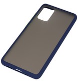 Combinación de colores Estuche rígido para Galaxy S20 Plus / 5G Azul