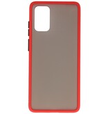 Combinazione di colori Custodia rigida per Galaxy S20 Plus / 5G rosso