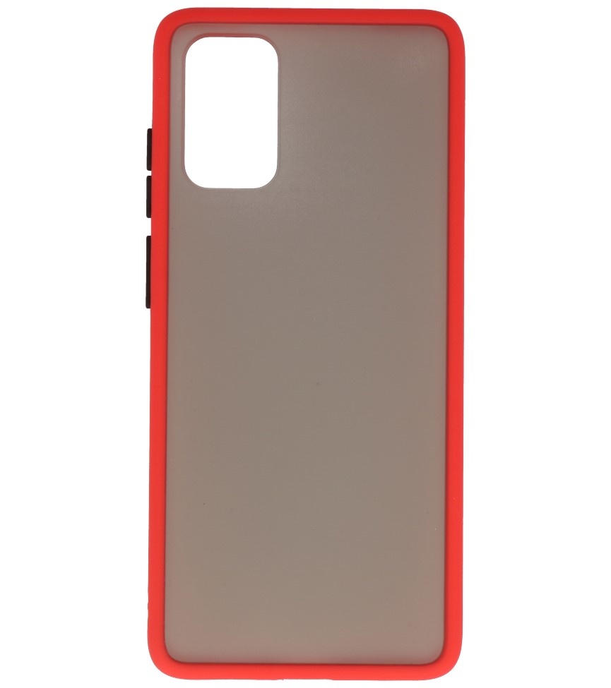 Combinazione di colori Custodia rigida per Galaxy S20 Plus / 5G rosso