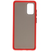 Combinazione di colori Custodia rigida per Galaxy S20 Plus / 5G rosso