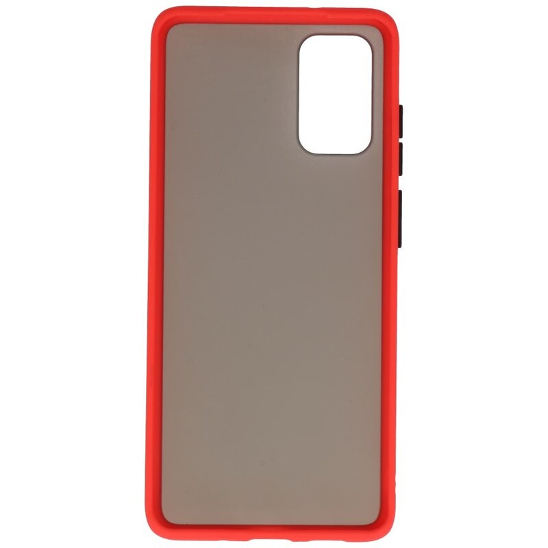 Combinazione di colori Custodia rigida per Galaxy S20 Plus / 5G rosso
