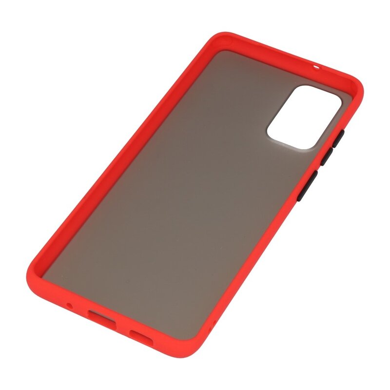 Kleurcombinatie Hard Case voor Galaxy S20 Plus / 5G Rood