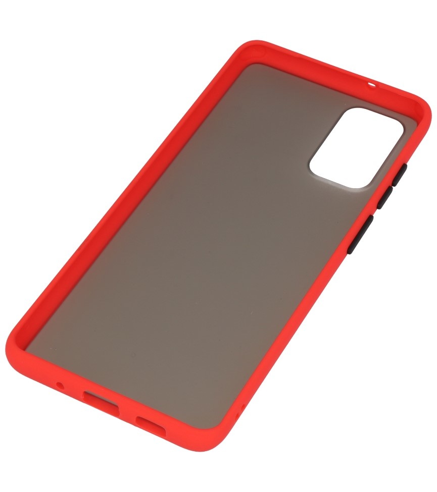 Combinazione di colori Custodia rigida per Galaxy S20 Plus / 5G rosso