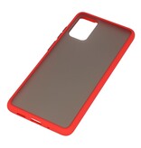 Combinazione di colori Custodia rigida per Galaxy S20 Plus / 5G rosso