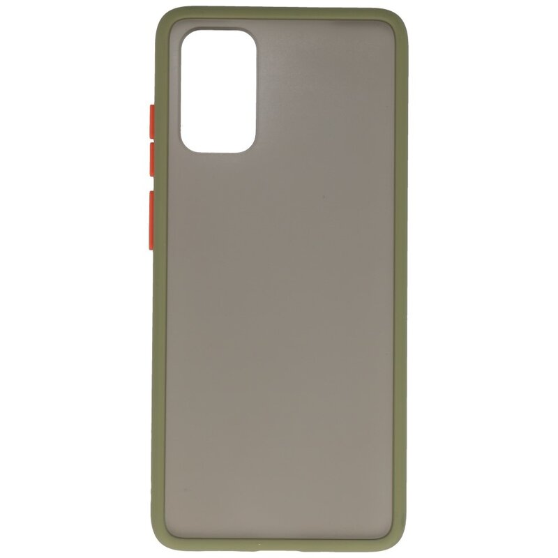 Combinazione di colori Custodia rigida per Galaxy S20 Plus / 5G verde