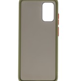 Color combination Hard Case for Galaxy S20 Plus / 5G Green