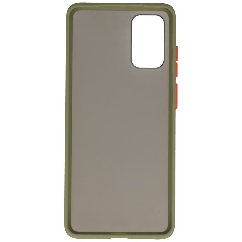 Combinazione di colori Custodia rigida per Galaxy S20 Plus / 5G verde