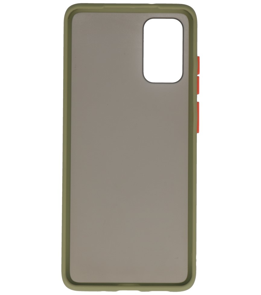 Color combination Hard Case for Galaxy S20 Plus / 5G Green