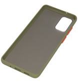 Combinazione di colori Custodia rigida per Galaxy S20 Plus / 5G verde