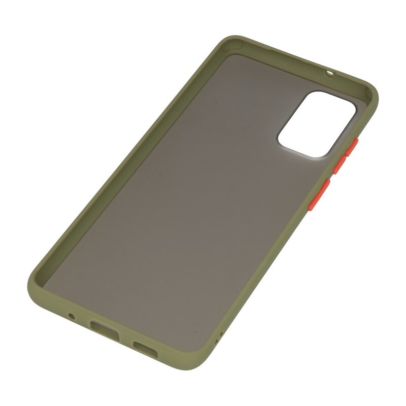 Combinazione di colori Custodia rigida per Galaxy S20 Plus / 5G verde
