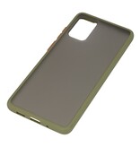Combinazione di colori Custodia rigida per Galaxy S20 Plus / 5G verde