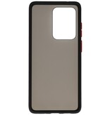 Farvekombination Hård taske til Galaxy S20 Ultra / 5G Sort