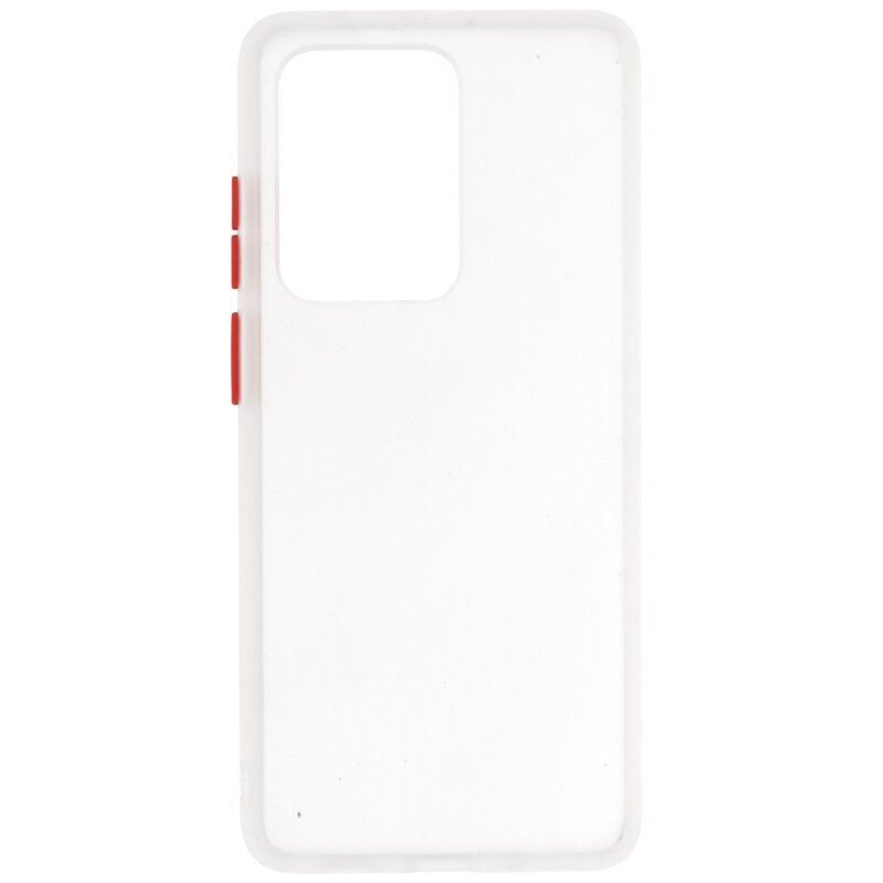 Combinación de colores Estuche rígido para Galaxy S20 Ultra / 5G Transparente