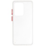 Kleurcombinatie Hard Case voor Galaxy S20 Ultra / 5G Transparant