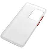 Color combination Hard Case for Galaxy S20 Ultra / 5G Transparent